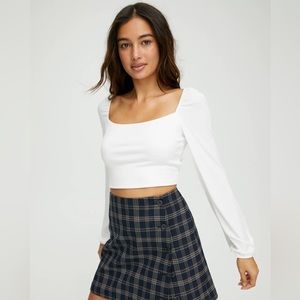 Sunday best prairie cropped Longsleeve